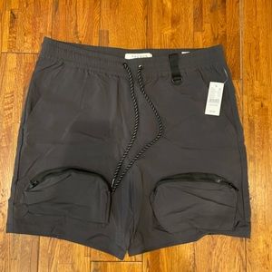 Pacsun Nylon Cargo Shorts L